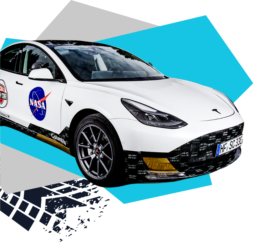 Tesla Modell 3 Auto Freisteller