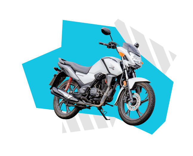 125 Motorrad Freisteller