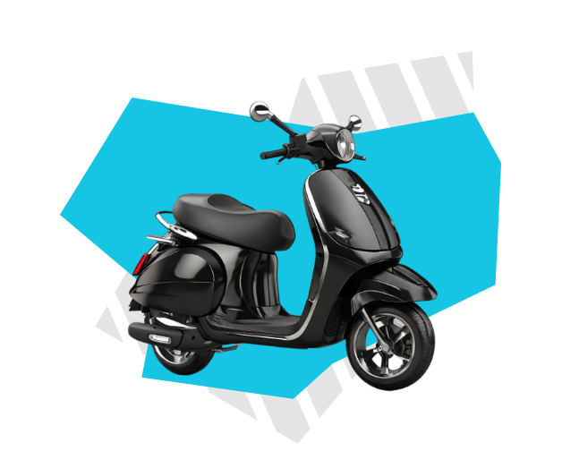 Motorroller Freisteller